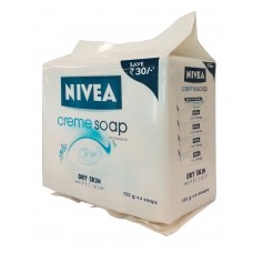 Nivea Creme Soap Normal to Dry Skin (Pack of 4)